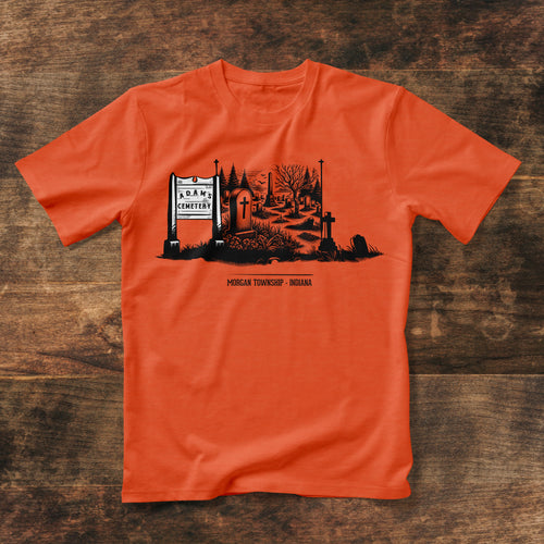 Adams Cemetery Tee – Morgan Township, Indiana