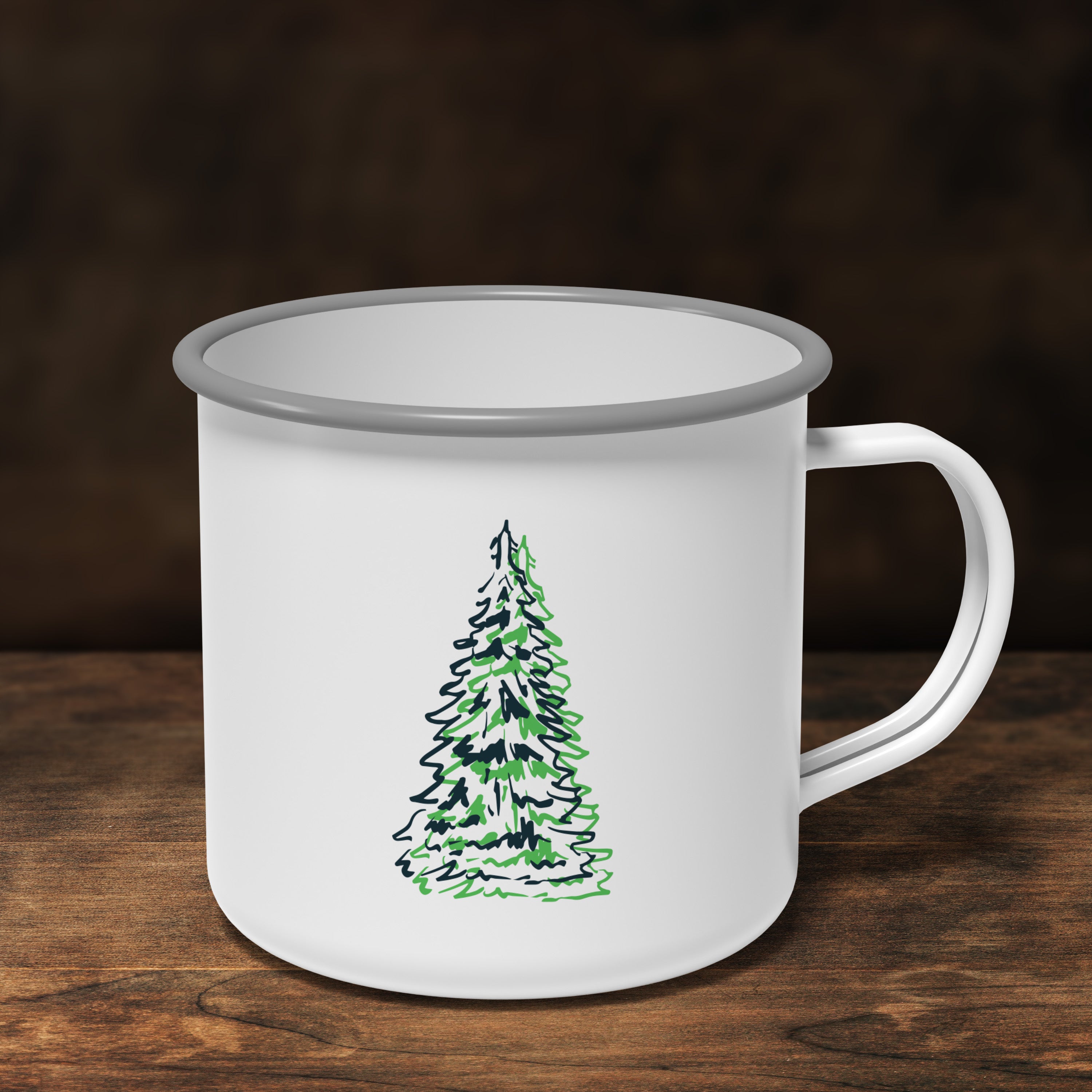 Cozy Holiday Sips - Enamel Mug Collection