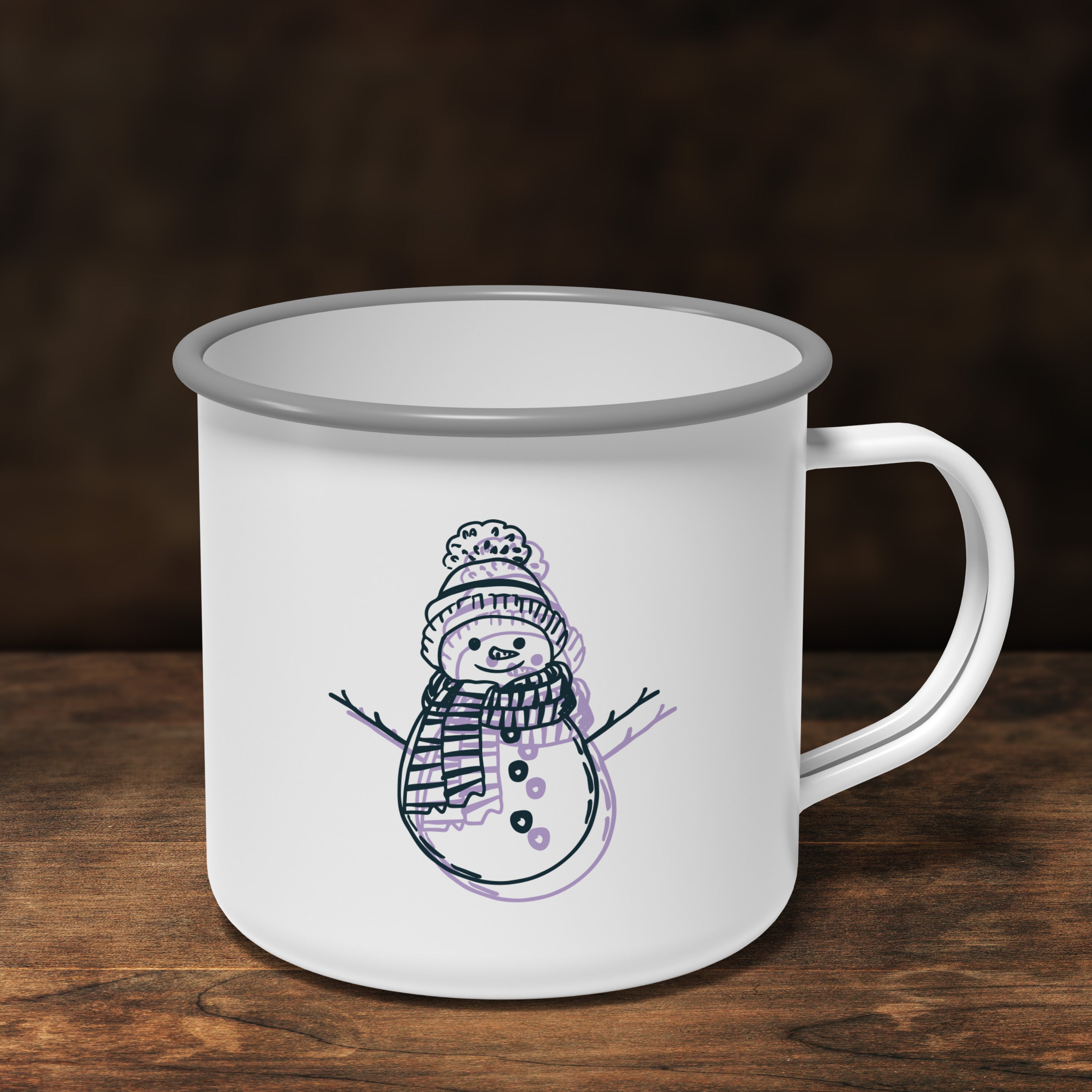 Cozy Holiday Sips - Enamel Mug Collection