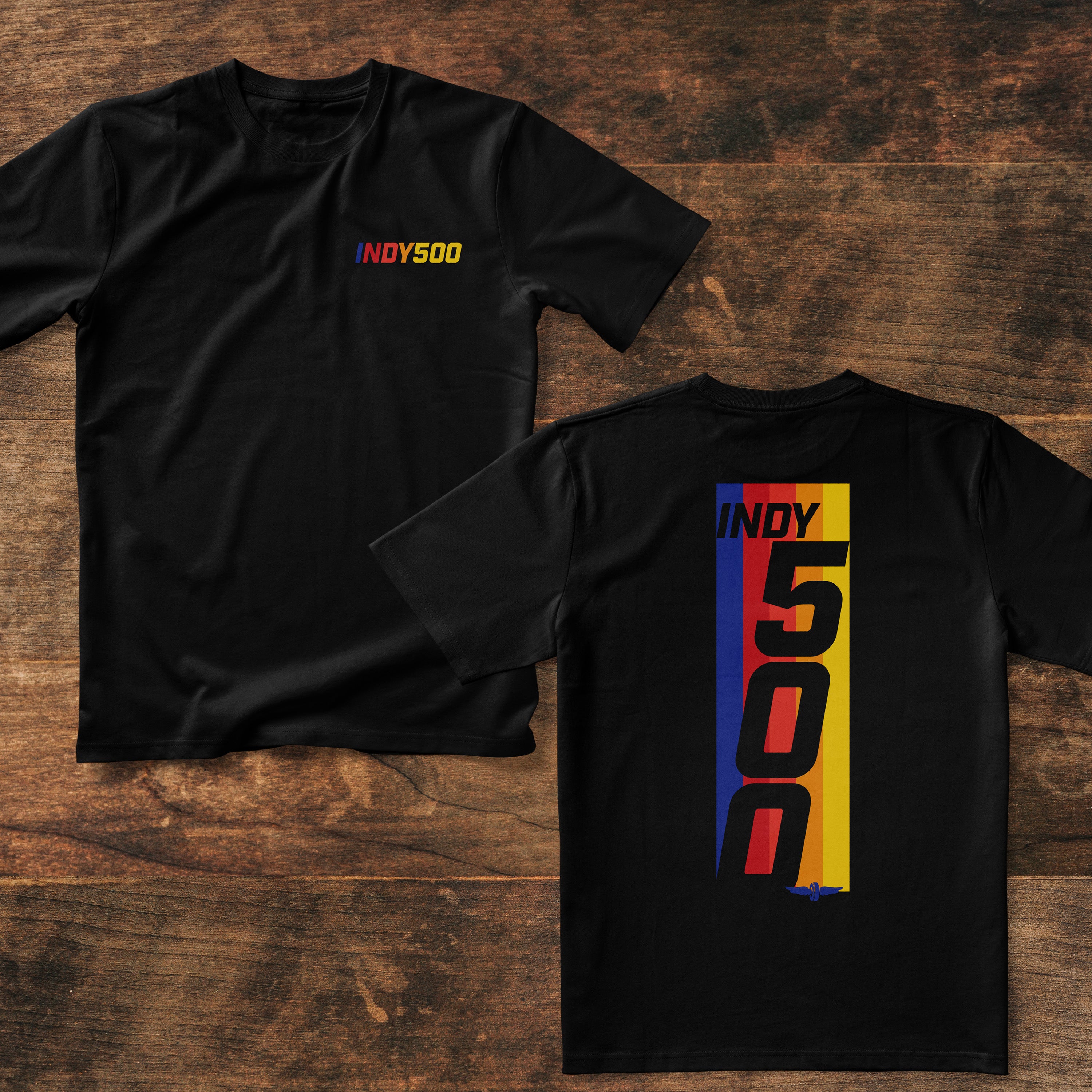 Indy500 - Retro Stripes T