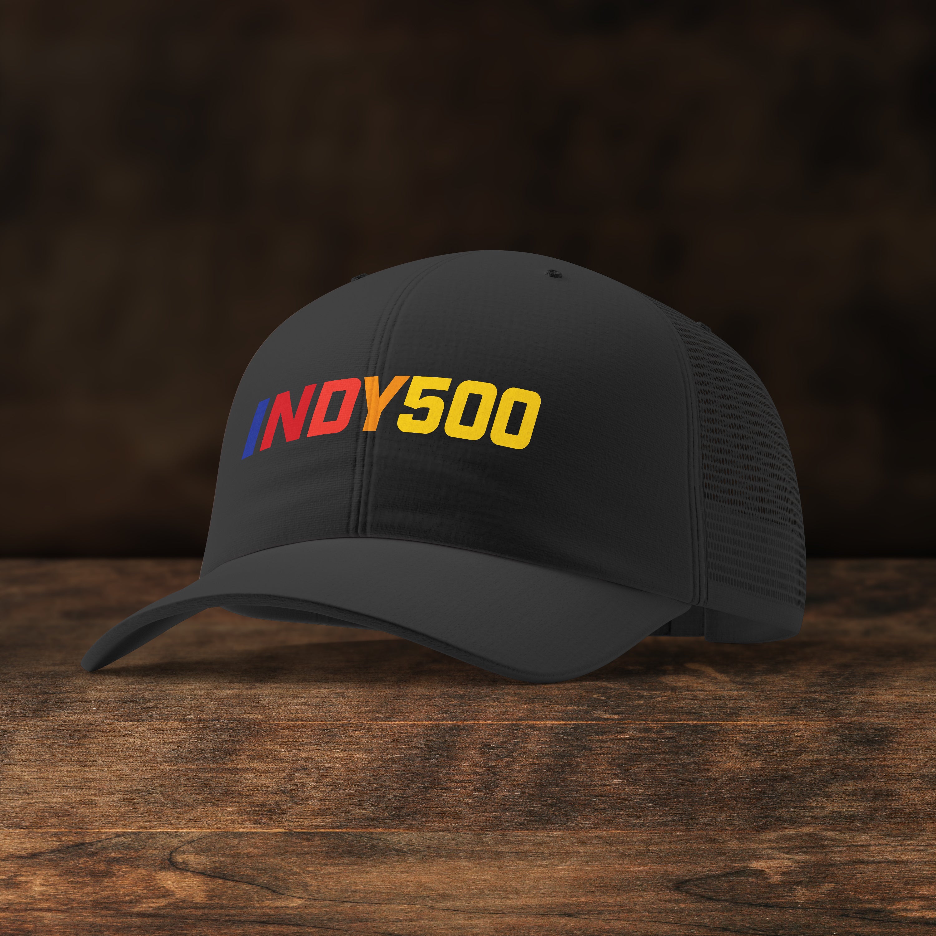 Indy 500 - Retro Color Trucker