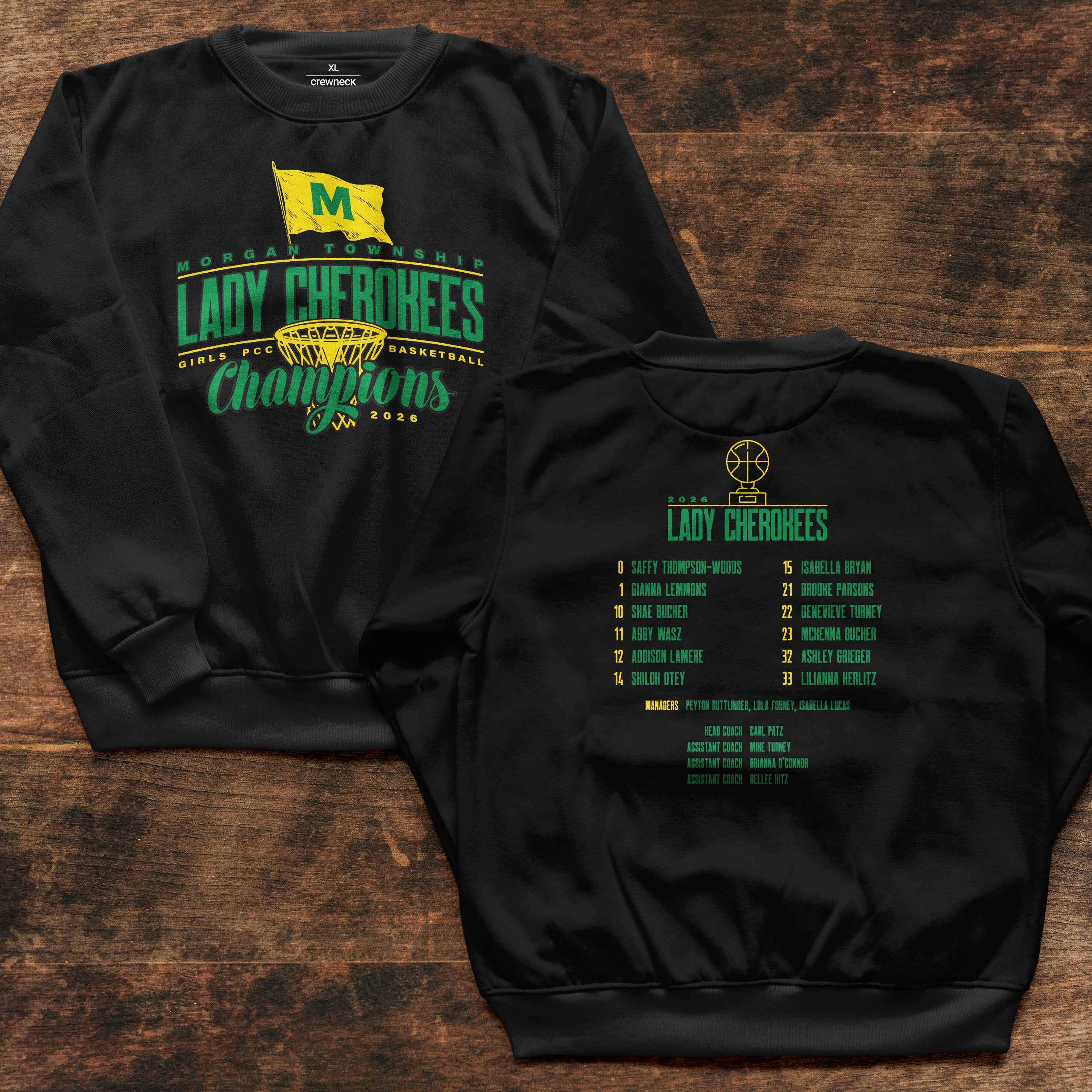 Lady Cherokees - PCC Champions Tee