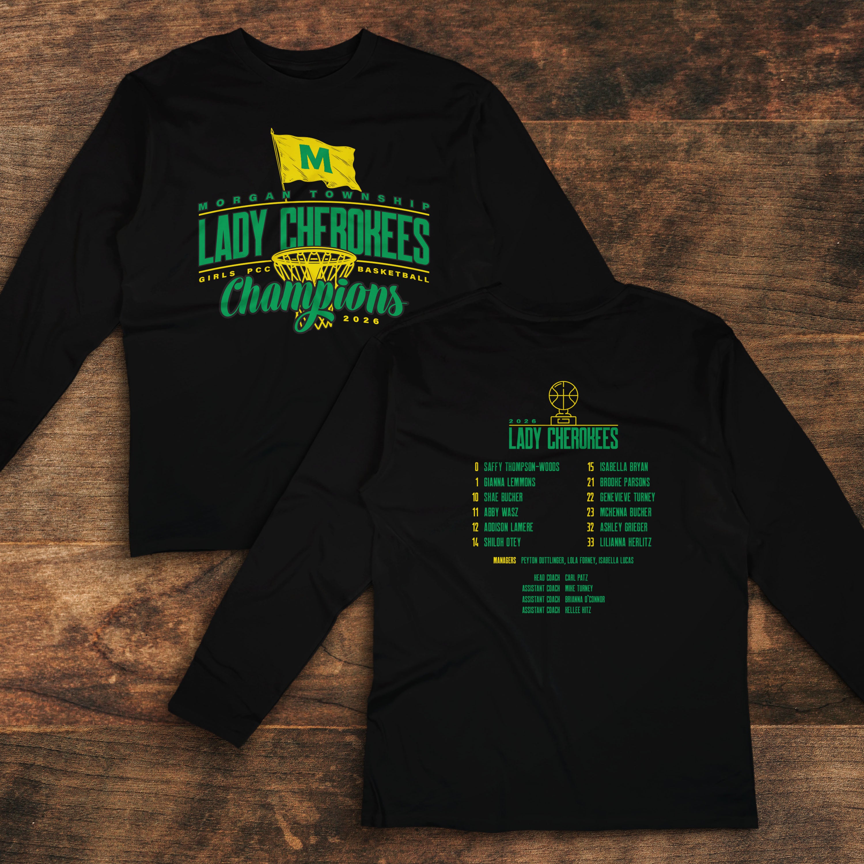 Lady Cherokees - PCC Champions Tee