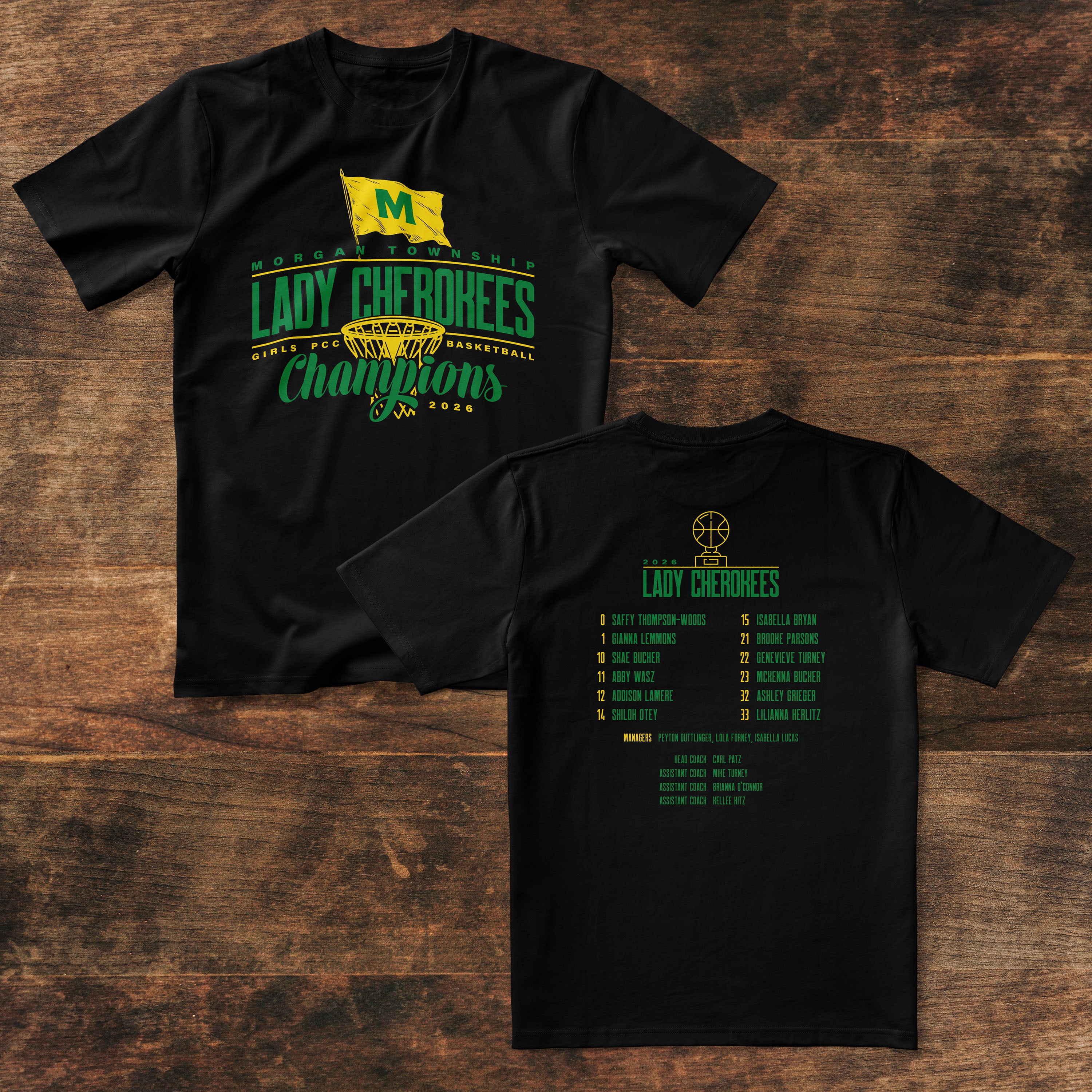 Lady Cherokees - PCC Champions Tee