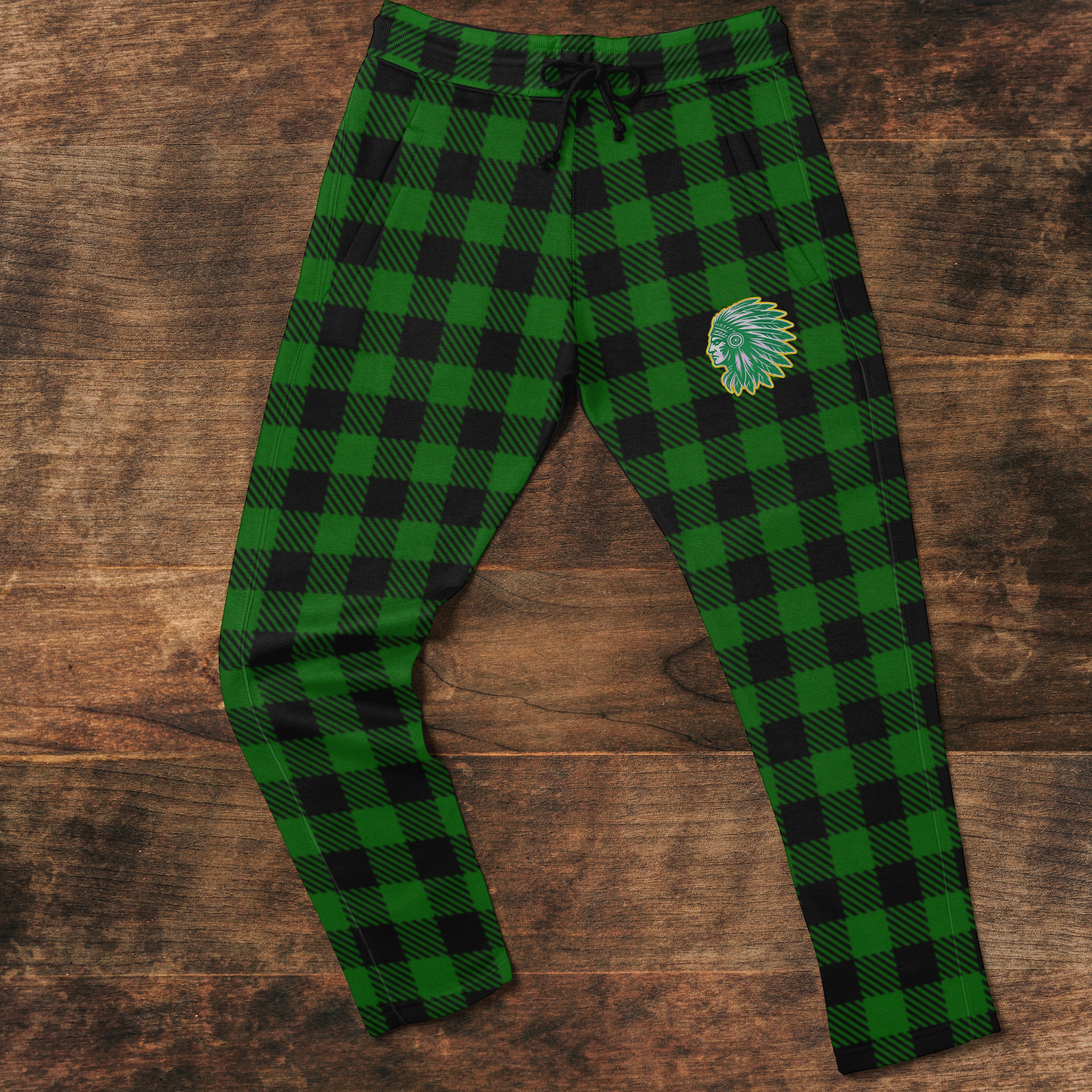 New Era - Green Buffalo Plaid Jam Pants